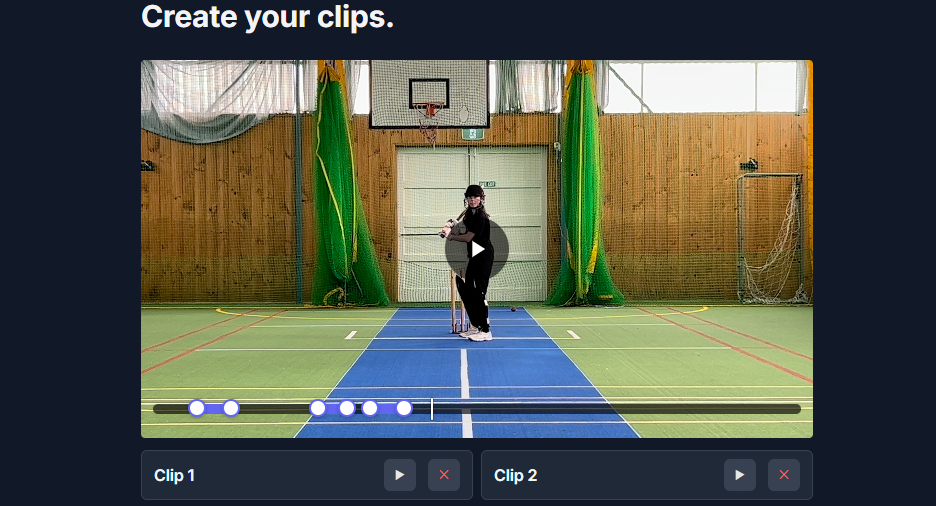 Upload clips